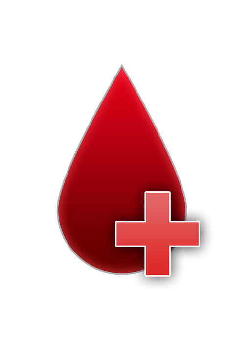 Blood drive graphic